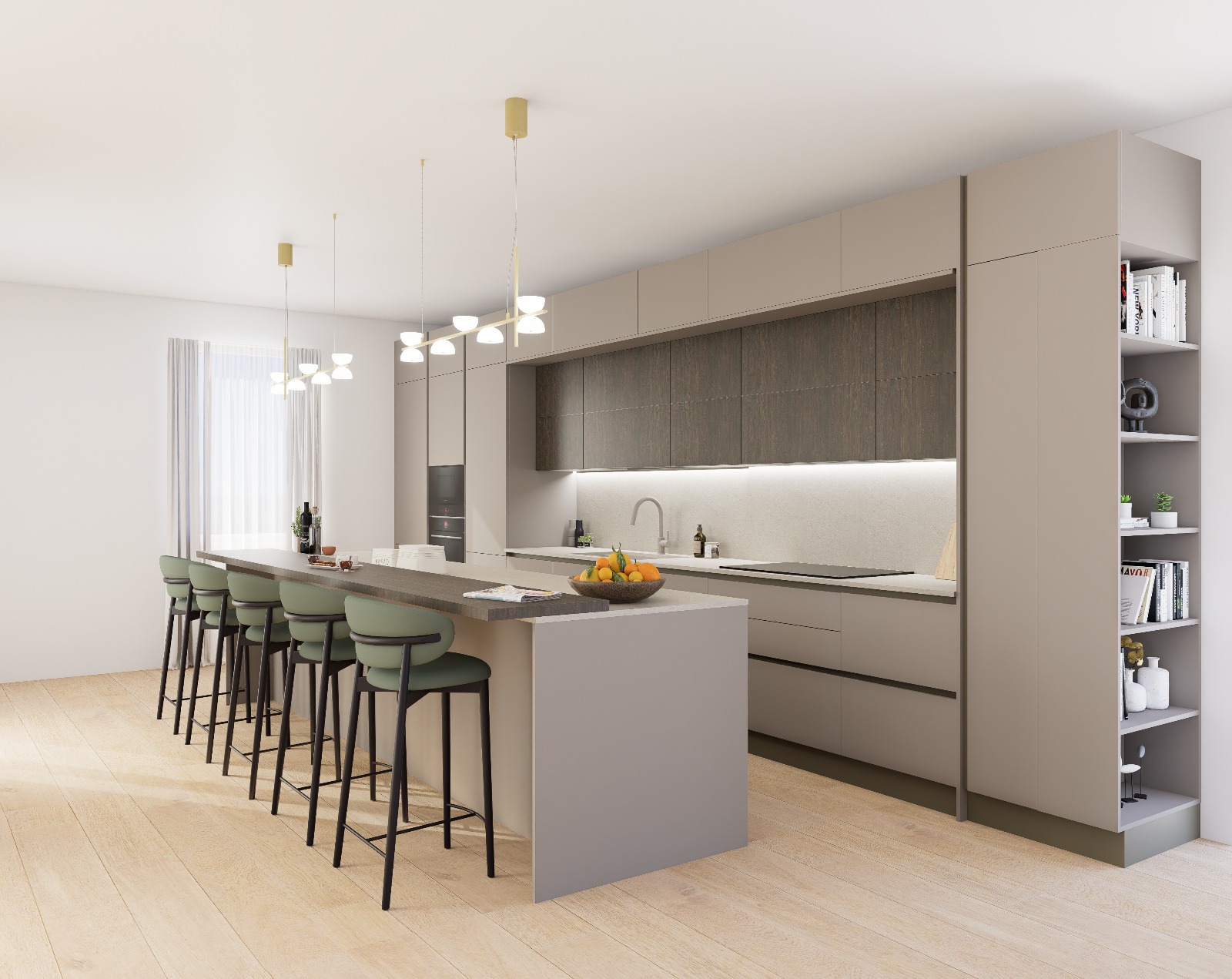 render cucine ALD progetti arredo
